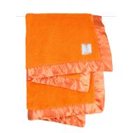 Little Giraffe Chenille Stroller Baby Blanket, Poppy, 29 x 35