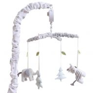 Elephant Park Digital Musical Crib Mobile in Mint & Grey by Little Haven