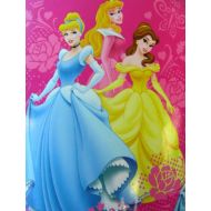 Little Jammies Disney Princesses Royal Roses Over-size Fleece Throw Blanket