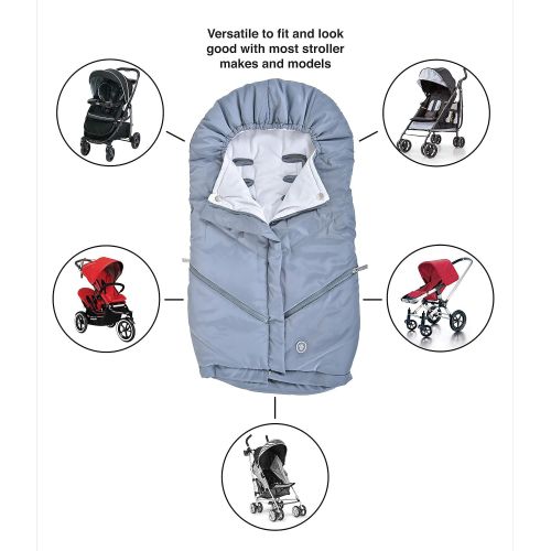  [아마존베스트]Little Me Footmuff for Strollers, Grey