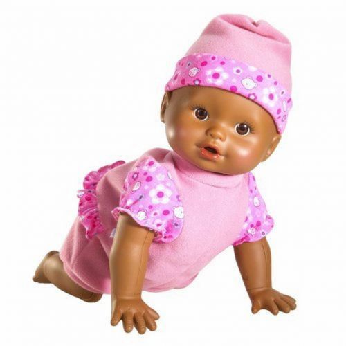 Little Mommy Scoot So Cute African American Doll - Pink Outfit