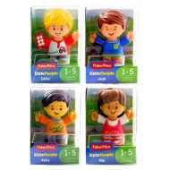 Little People Fisher-Price Set of 4 Figures - Koby, Jack, Mia & Eddie - Set 2