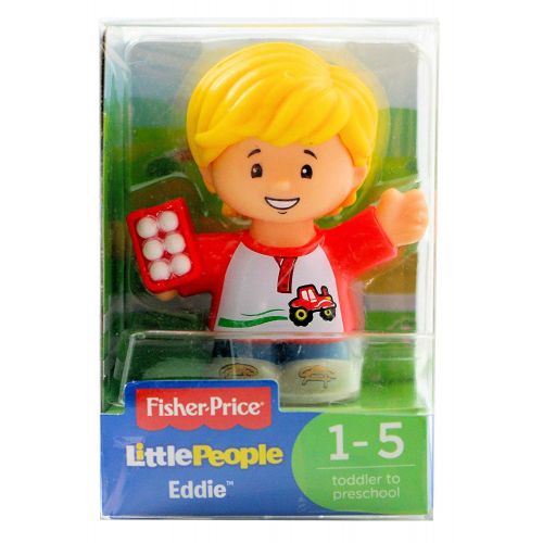  Little People Fisher-Price Set of 4 Figures - Koby, Jack, Mia & Eddie - Set 2