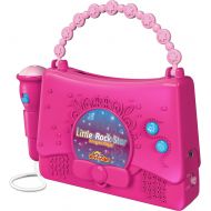 [아마존핫딜][아마존 핫딜] Little Pretender Kids Karaoke Machine for Girls - Little Rock Star Music Player - 10 Programmed Songs - iPod Holder - AUX Cable and Batteries Included