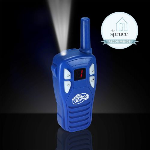  [아마존베스트]Little Pretender Walkie Talkies for Kids, 2 Mile Range, 3 Channels, Built in Flash Light