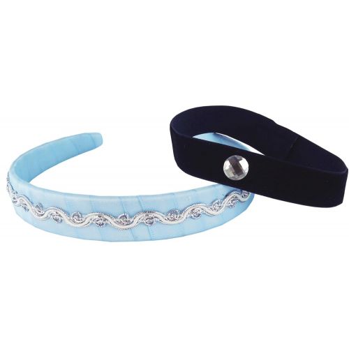  Little Pretends Cinderella Headband & Choker Set, Light Blue, OSFA