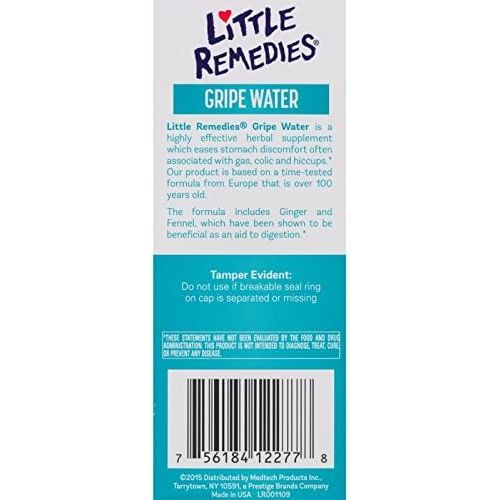  [아마존베스트]Little Remedies Fast Acting Gripe Water | Safe for Newborns | 4 FL OZ