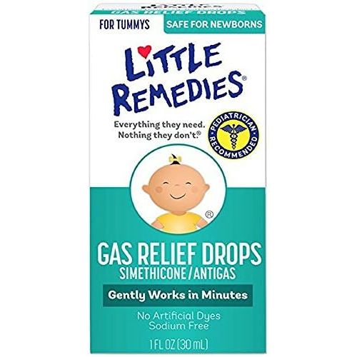  [아마존베스트]Little Remedies Gas Relief Drops | Berry Flavor | Safe For Newborns | 1 FL OZ