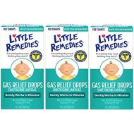 [아마존베스트]Little Remedies Gas Relief Drops | Berry Flavor | Safe For Newborns | 1 FL OZ | 3 Pack