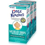 Little Remedies Gas Relief Drops | Berry Flavor | Safe For Newborns | 1 FL OZ | 3 Pack