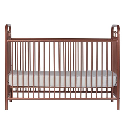  Little Seeds Sierra Ridge Tessa Metal Crib, Rose Gold