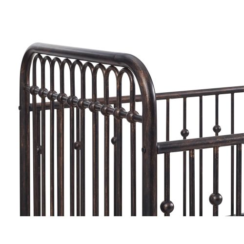  Little Seeds Monarch Hill Ivy Metal Crib, Gold