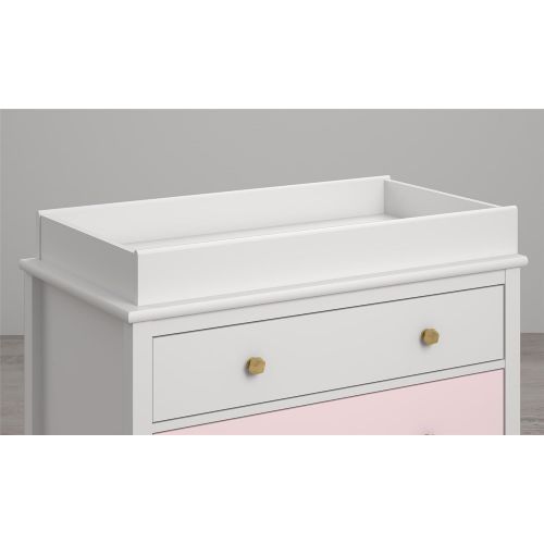  [아마존베스트]Little Seeds Changing Table Topper, White