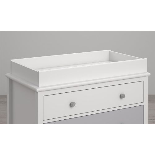  [아마존베스트]Little Seeds Changing Table Topper, White