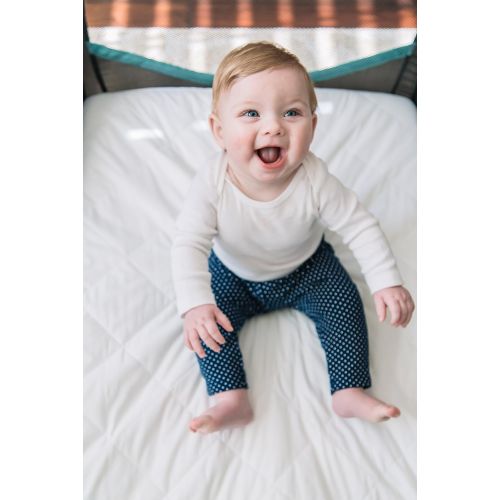  Little Sleepy Head Soft, Waterproof Portable Crib Mattress Protector for Pack n Play & Play Yards