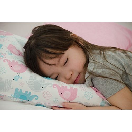  Little Sleepy Head Toddler Pillow, White, 13 X 18