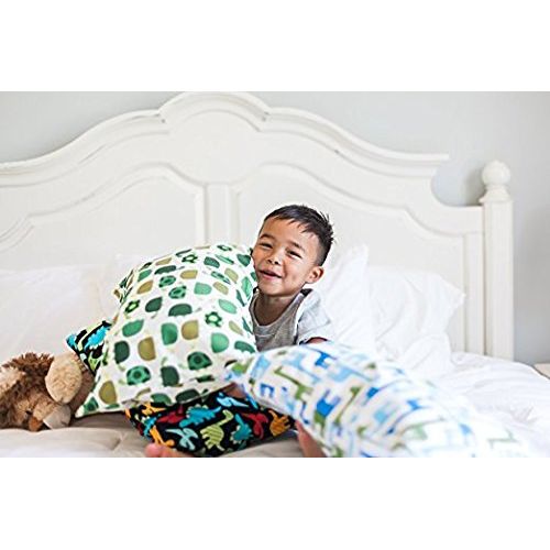  Little Sleepy Head Toddler Pillowcase - Utopia Collection: Turtles, 13 X 18