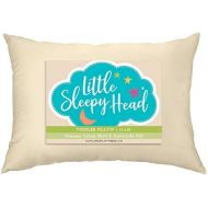 Little Sleepy Head Toddler Pillow, Organic Cotton, Down-Like Fill, Ivory 13 X 18