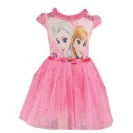 Little Teeth Girls Toddler Elsa Princess Cosplay Costume Mesh Tutu Dress