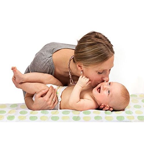  [아마존베스트]Little Things 25 Large Disposable Baby Diaper Changing Pads, 100% Leak-Proof Sanitary Mats for...