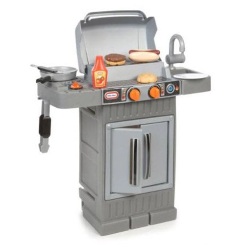  Little Tikes Cook n Grow BBQ Grill with Cooking Accessories and Food | 633904M