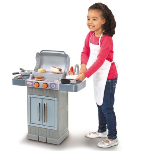  Little Tikes Cook n Grow BBQ Grill with Cooking Accessories and Food | 633904M