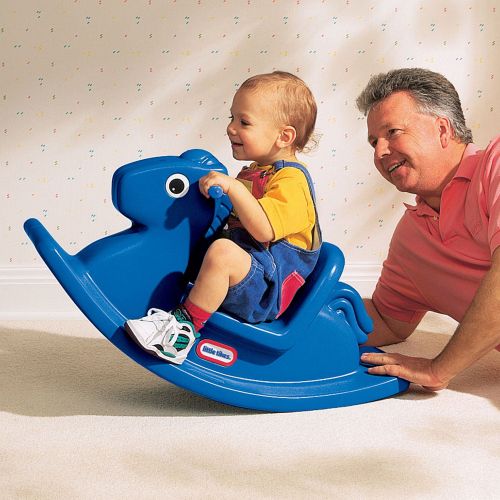  Little Tikes Rocking Horse, Primary Blue