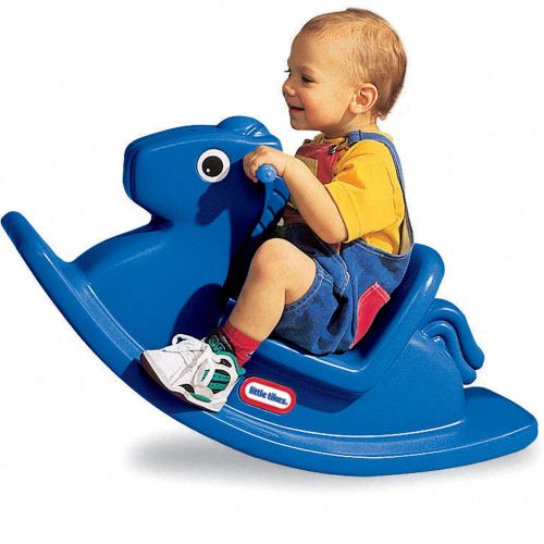  Little Tikes Rocking Horse, Primary Blue