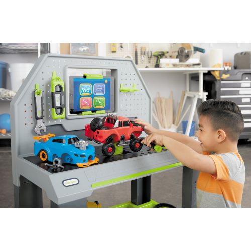  Little Tikes Construct n Learn Smart Workbench w40+ Piece Accessory Set