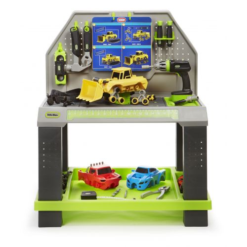  Little Tikes Construct n Learn Smart Workbench w40+ Piece Accessory Set