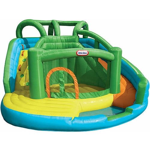  Little Tikes 2-in-1 Wet n Dry Waterslide and Bouncer