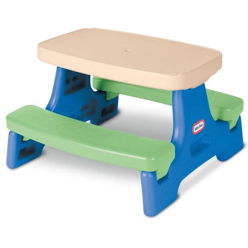  Little Tikes Easy Store Jr. Play Table with Umbrella