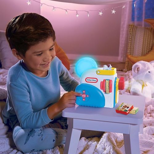  Little Tikes Story Dream Machine Starter Set, Storytime, , Little Golden Book, Audio Play, The Poky Little Puppy Character, Nightlight, Gift and Toy for Toddlers and Kids Girls Boys Ages 3+ years