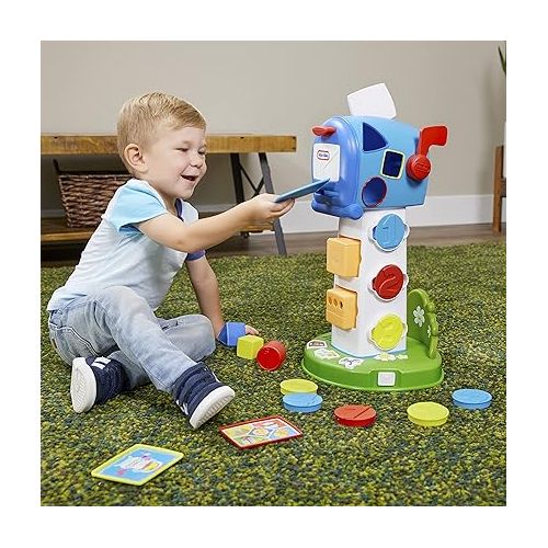  Little Tikes Learning Mailbox with Colors, Shapes & Numbers - Gift for Toddlers Age 1-3 Years