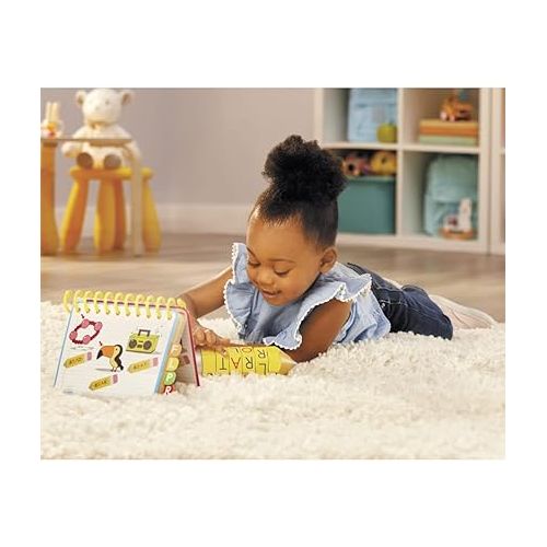  Little Tikes® Learn & Play™ 100 Words Spell & Spin Pencil, Letters, Spelling, Vocabulary, Phonetics, Alphabet, Sounds, Learning, Gift & Toy for Girls Boys Ages 3, 4, 5 Years Old