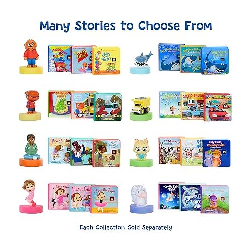  Little Tikes Story Dream Machine Big Shark, Little Shark Story Collection, Storytime, Books, Random House, Audio Play Character, Gift and Toy for Toddlers and Kids Girls Boys Ages 3+ Years