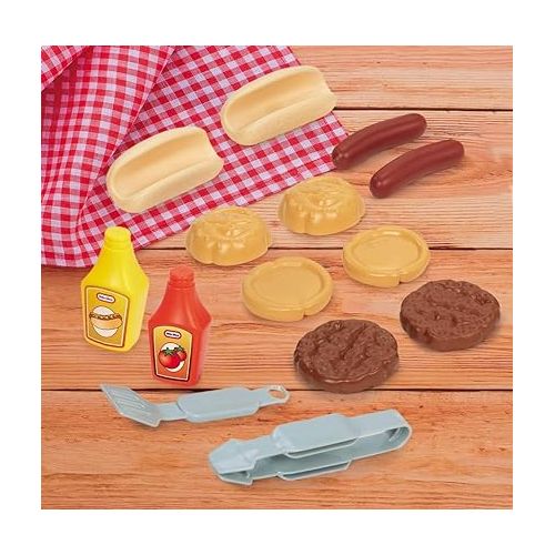  Little Tikes Sizzle and Serve Grill Kitchen Playsets Multi, 19.50''L x 15.00''W x 24.00''H