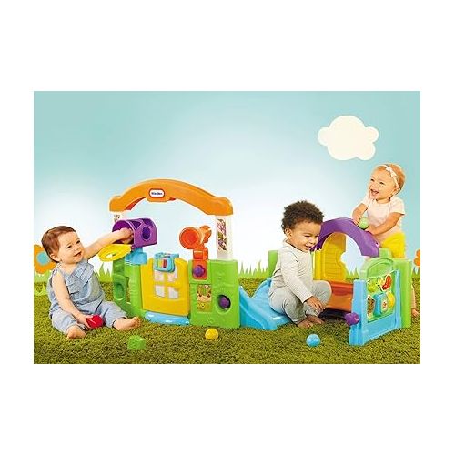  Little Tikes Activity Garden Playhouse for Babies, Infants and Toddlers - Easy Set Up Indoor Toys with Playtime Activities, Sounds, Games for Boys Girls Ages 6 Months to 3 Years