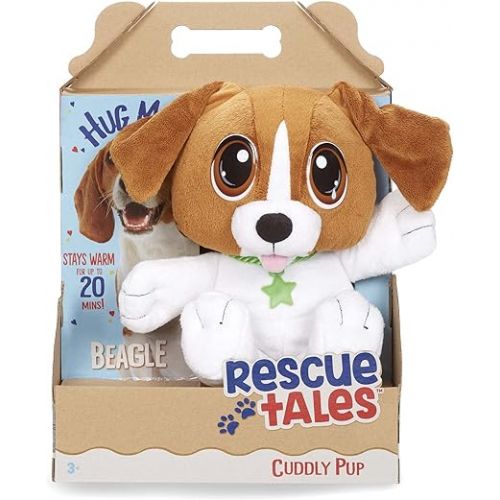  Little Tikes Rescue Tales Cuddly Pup Beagle Soft Plush Pet Toy, Multicolor (655180)