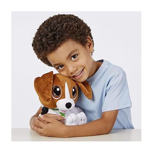  Little Tikes Rescue Tales Cuddly Pup Beagle Soft Plush Pet Toy, Multicolor (655180)