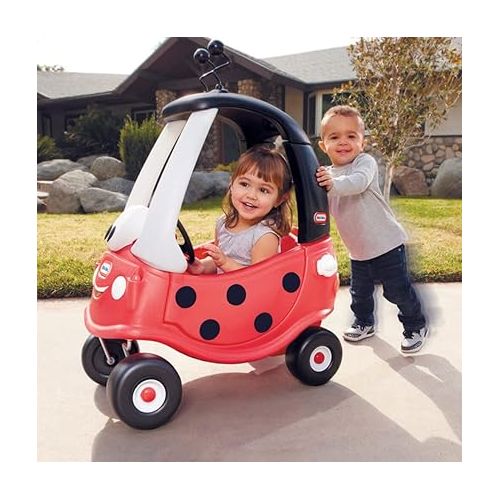  Little Tikes Ladybug Cozy Coupe Ride-On Car - Amazon Exclusive (Multi color), 91cmx75cmx42cm