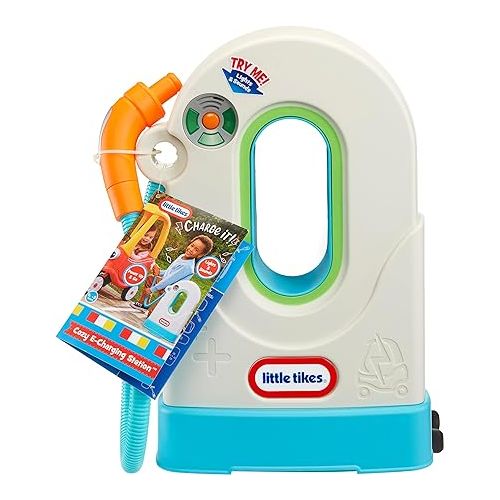  Little Tikes Cozy E-Charging Station with Interactive Lights, Sounds for Pretend Play for Kids, Children, Toddlers, Girls, Boys Ages 18 Months-5 Years