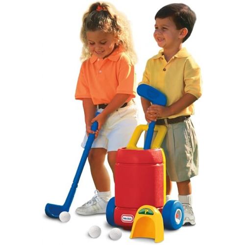  Little Tikes TotSports Easy Hit Golf Set + 3 balls + 2 clubs