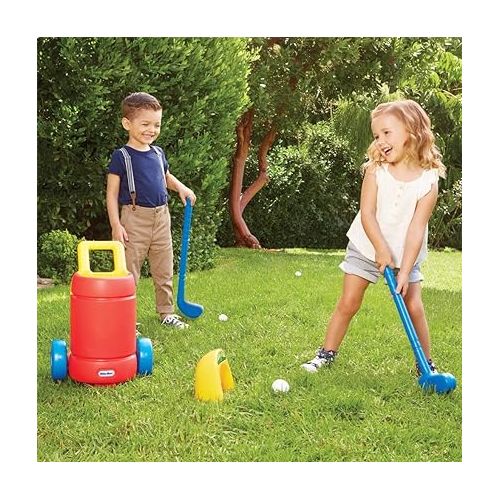  Little Tikes TotSports Easy Hit Golf Set + 3 balls + 2 clubs