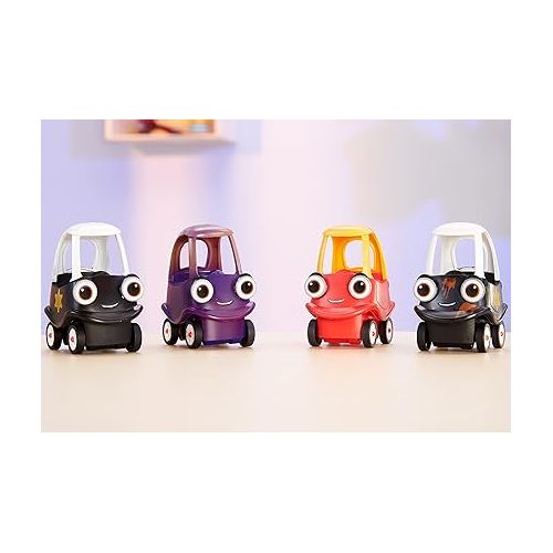  Little Tikes Let’s Go Cozy Coupe™ 2pk Mini Color Change Vehicles for Tabletop or Floor Push Play Car Fun and Color Change for Toddlers, Boys, Girls 3+ Years, Red