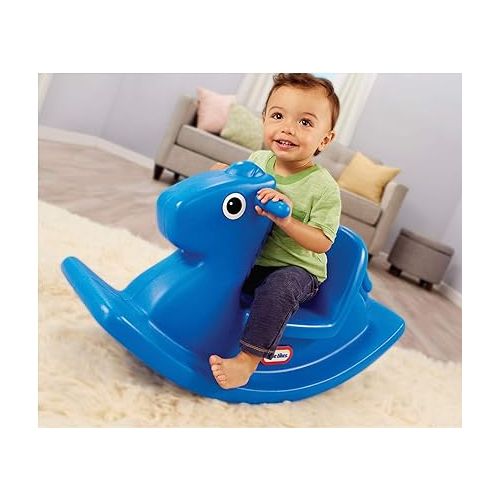  Little Tikes Rocking Horse Blue, 33.00 L x 10.00 W x 17.50 H Inches