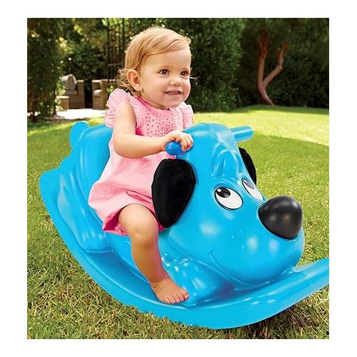  Little Tikes Rockin' Puppy- Blue, Small