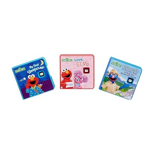  Little Tikes Story Dream Machine Big Bird & Friends Story Collection, Storytime, Books, Sesame Street, Audio Play Character, Gift and Toy for Toddlers and Kids Girls Boys Ages 3+