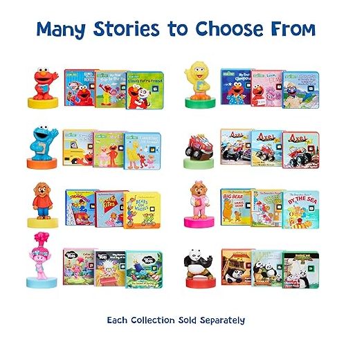  Little Tikes Story Dream Machine Big Bird & Friends Story Collection, Storytime, Books, Sesame Street, Audio Play Character, Gift and Toy for Toddlers and Kids Girls Boys Ages 3+