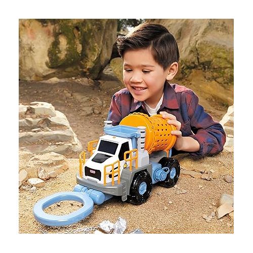 Little Tikes Big Adventures Metal Detector Mining Truck, STEM Toy Vehicle with Real Working Metal Detector, Rock Tumbler, Shovels, Water Tank for Girls, Boys, Kids Ages 3+